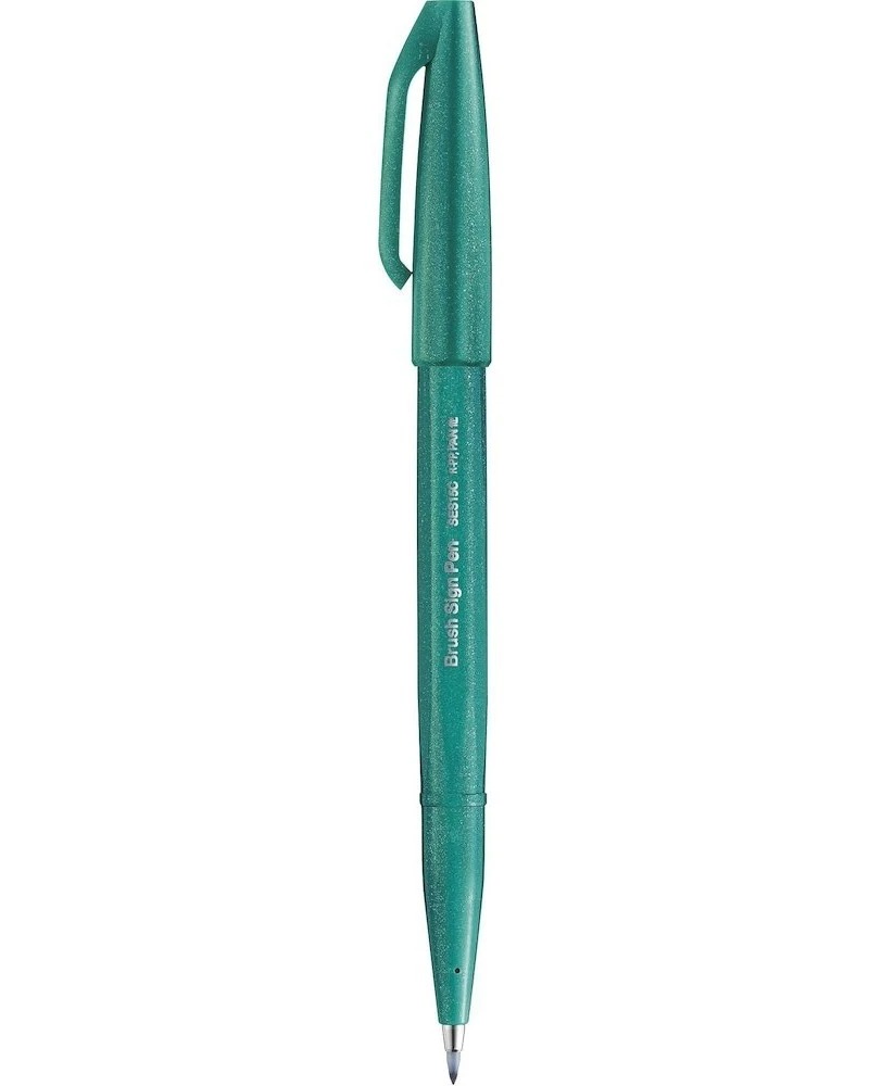 Bút Lông Màu Nước Pentel SES15C-D3 - Màu Xanh Ngọc