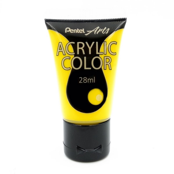 Tuýp Màu Acrylic Pentel WA2-T12 - Màu Vàng