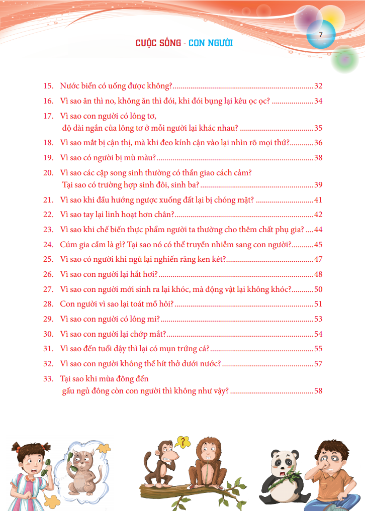 1001 Câu Hỏi Vì Sao - Cuộc Sống - Con Người