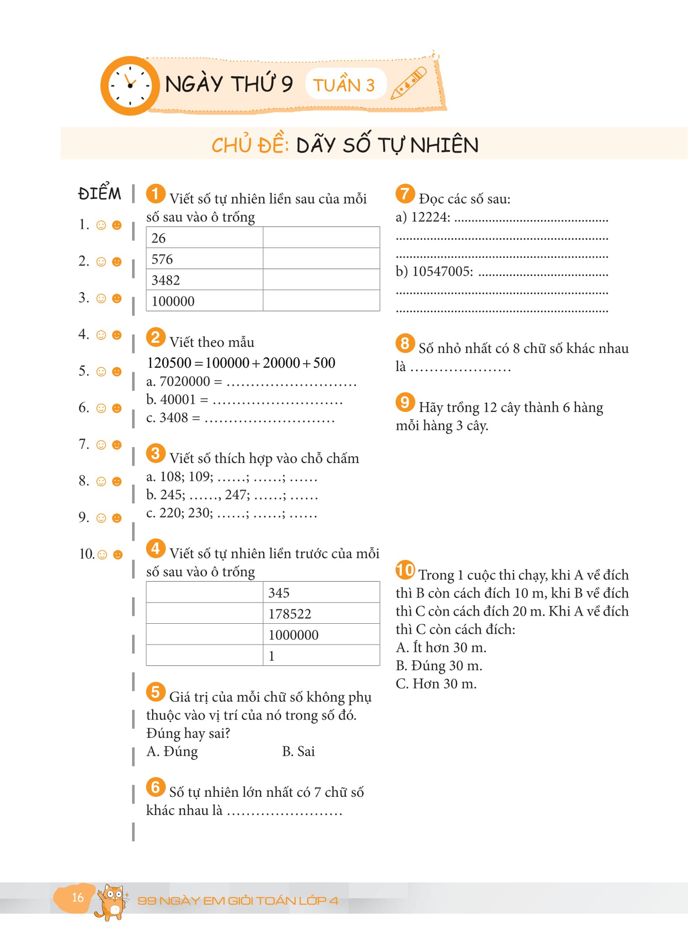 99 Ngày Em Giỏi Toán Lớp 4