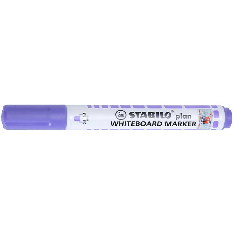 Bút Viết Bảng Stabilo WM641-VL-Plan, 2.5~3.0mm, Đầu Tròn - Màu Tím