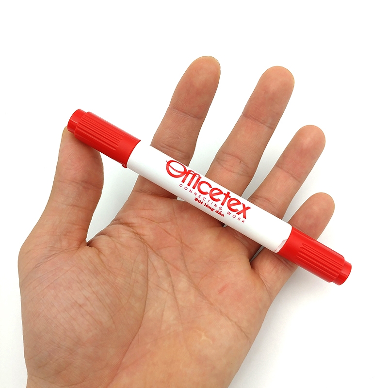 Bút Lông Dầu Officetex OT-PM001RD - Màu Đỏ