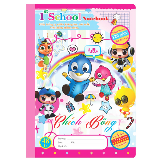 Vở Ô Ly Chích Bông 48 Trang 039 K.Long