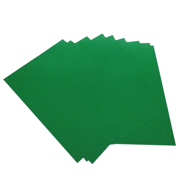 Bìa Màu A4 10 Tờ CAMPAP CR36571 DL180 gsm - Màu Xanh Lá Đậm