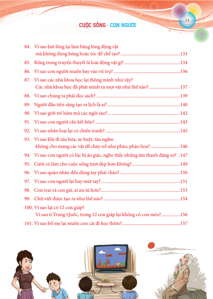1001 Câu Hỏi Vì Sao - Cuộc Sống - Con Người
