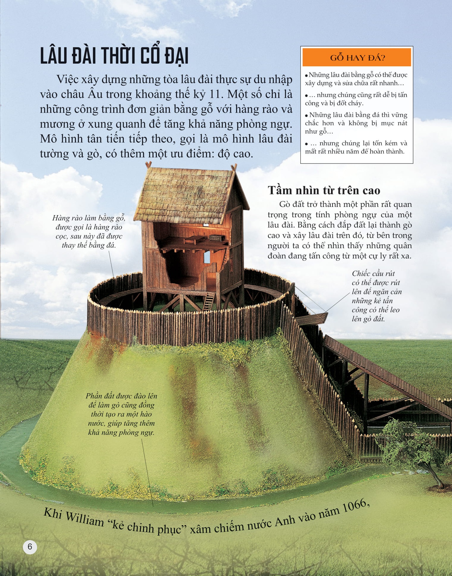 Bách Khoa Tri Thức Về Khám Phá Thế Giới Cho Trẻ Em - Castles And Knights - Lâu Đài Và Hiệp Sĩ