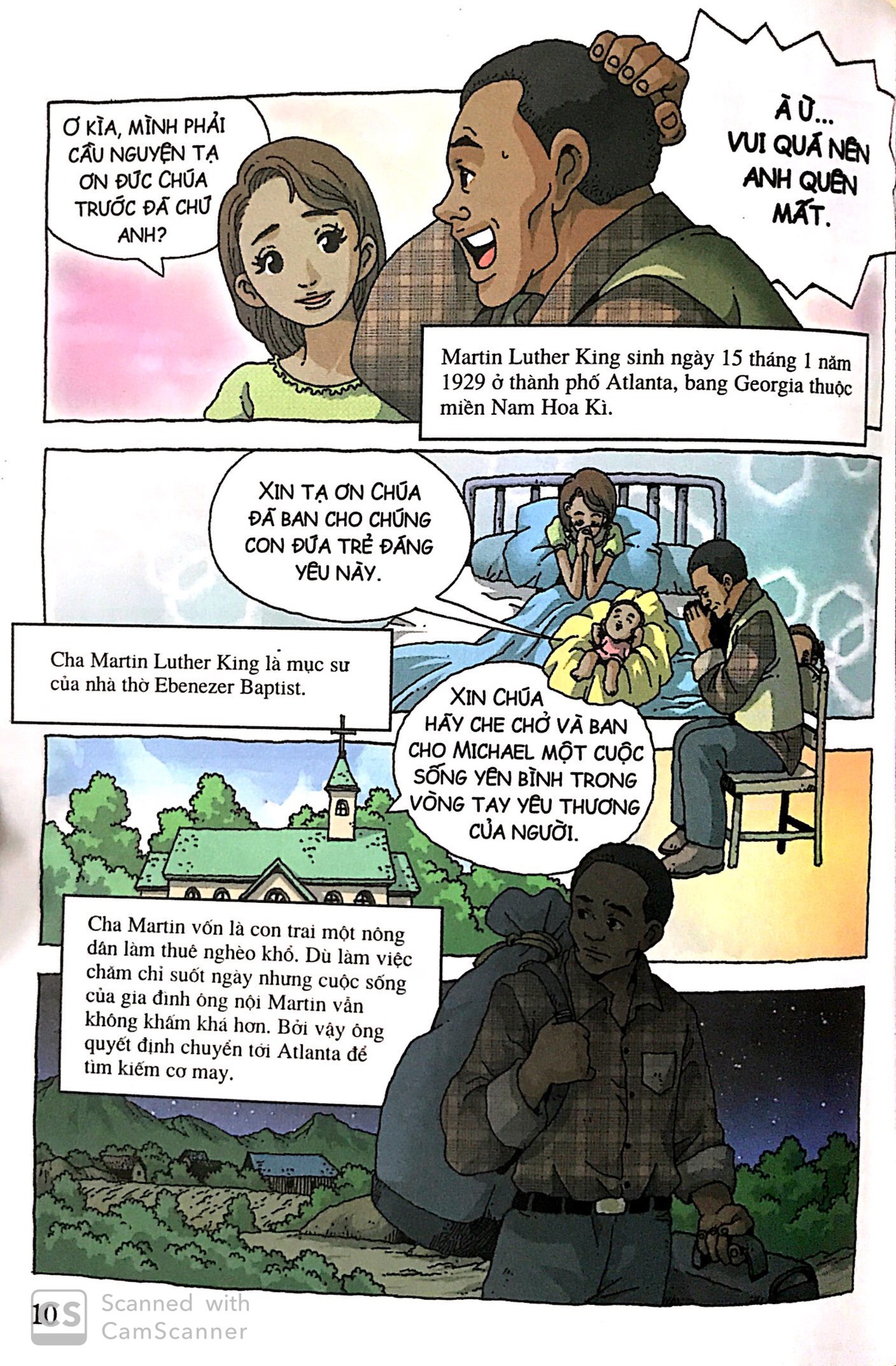 Who? Chuyện Kể Về Danh Nhân Thế Giới - Martin Luther King