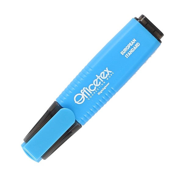 Bút Dạ Quang Mực Xanh Dương - Officetex OT-HL003BL
