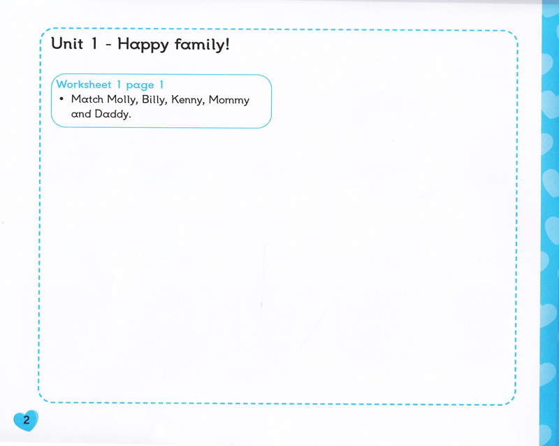 Happy Hearts US 2 Activity Book
