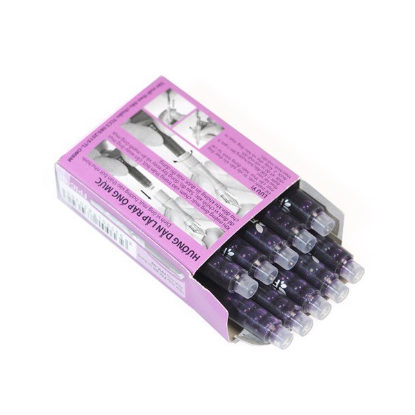 Hộp 10 Ống Mực Bút máy FPIC - 02 - Màu Tím