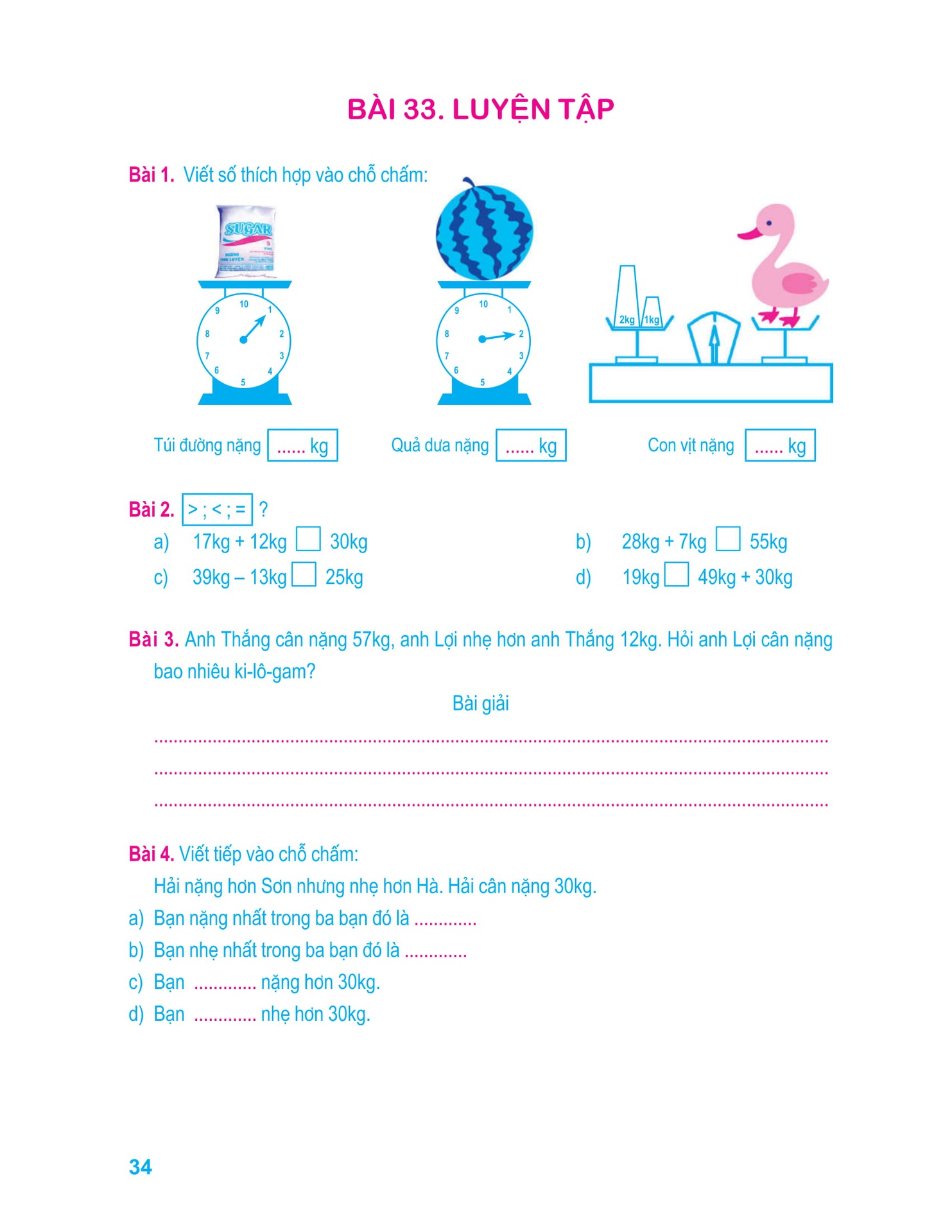 Vở Bài Tập Toán Nâng Cao Lớp 2 - Tập 1 (Tái Bản 2019)