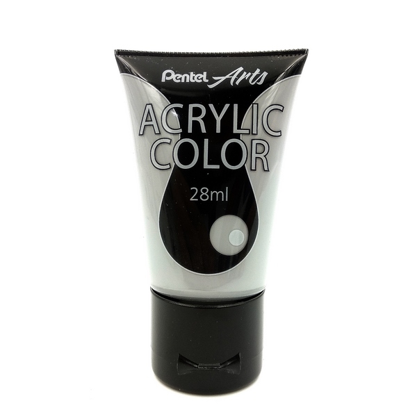 Tuýp Màu Acrylic Pentel WA2-T26 - Màu Xám