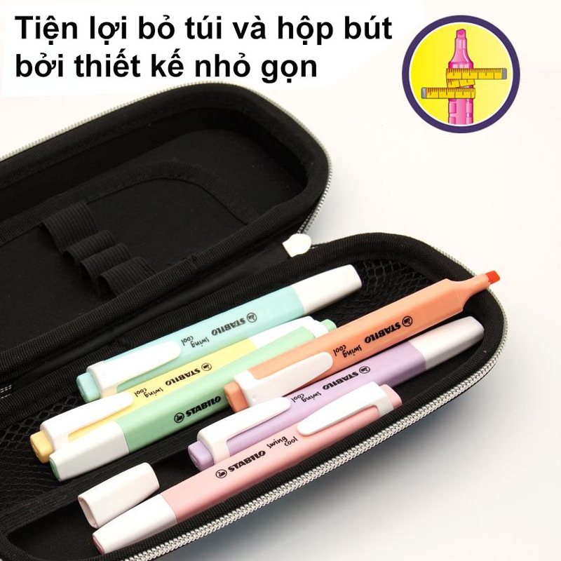 Bút Dạ Quang Stabilo Swing Cool HLP275-113 - Màu Xanh