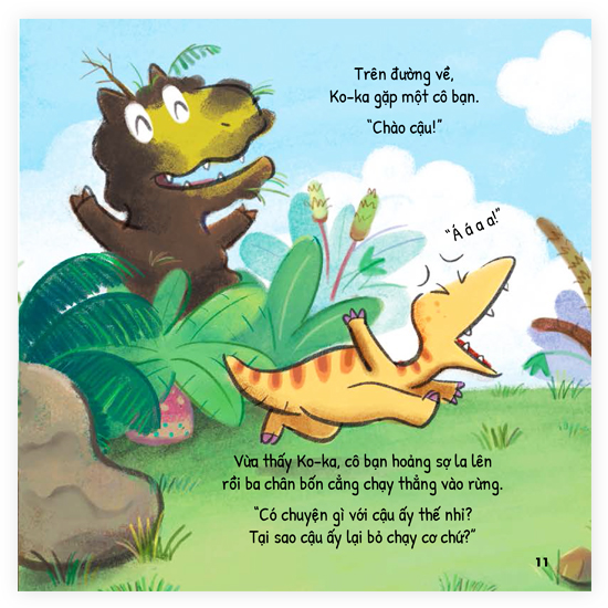 Khủng Long nhỏ bỏ thói quen xấu - Tắm rửa sạch sẽ nào!