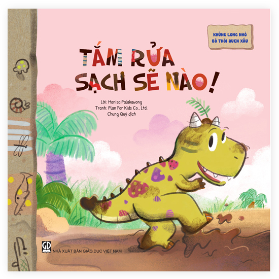 Khủng Long nhỏ bỏ thói quen xấu - Tắm rửa sạch sẽ nào!