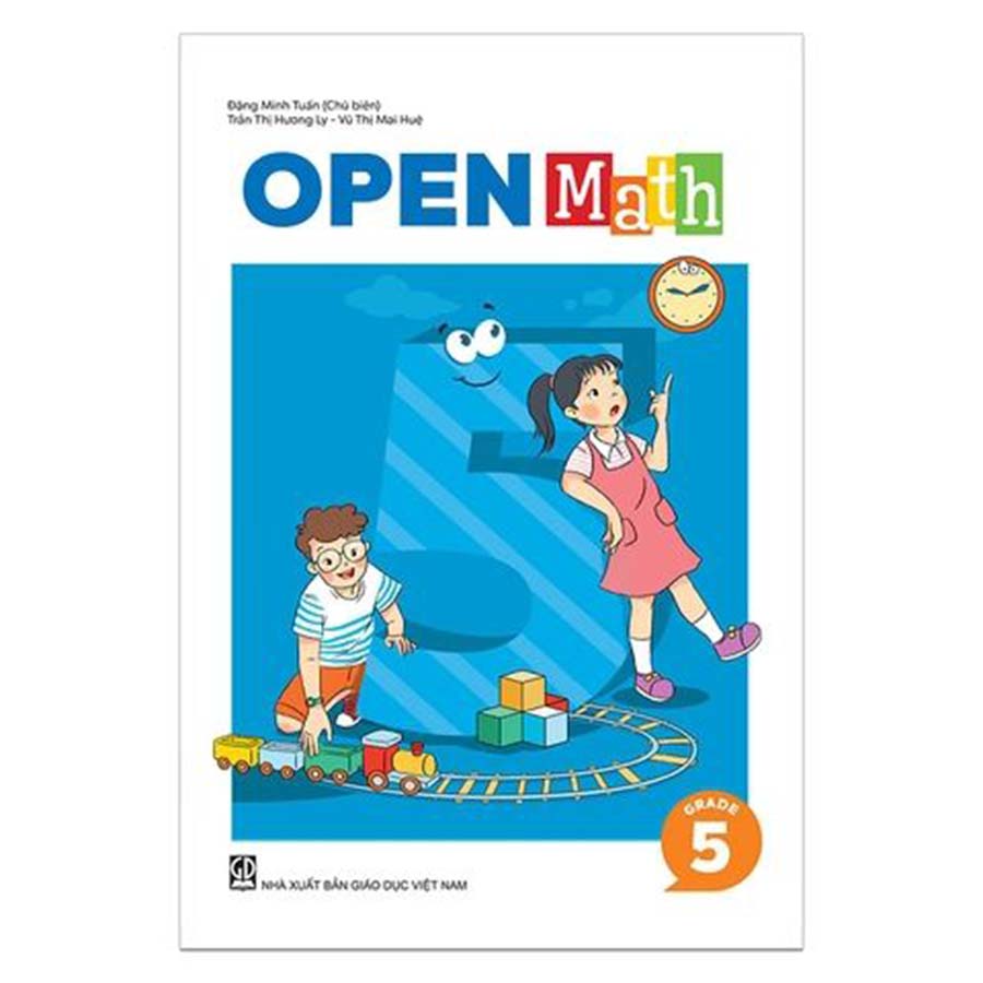 Bộ Sách Toán Tiếng Anh OpenMath (5 Cuốn)