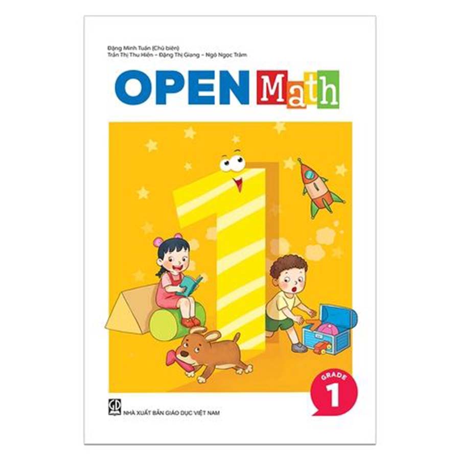 Bộ Sách Toán Tiếng Anh OpenMath (5 Cuốn)