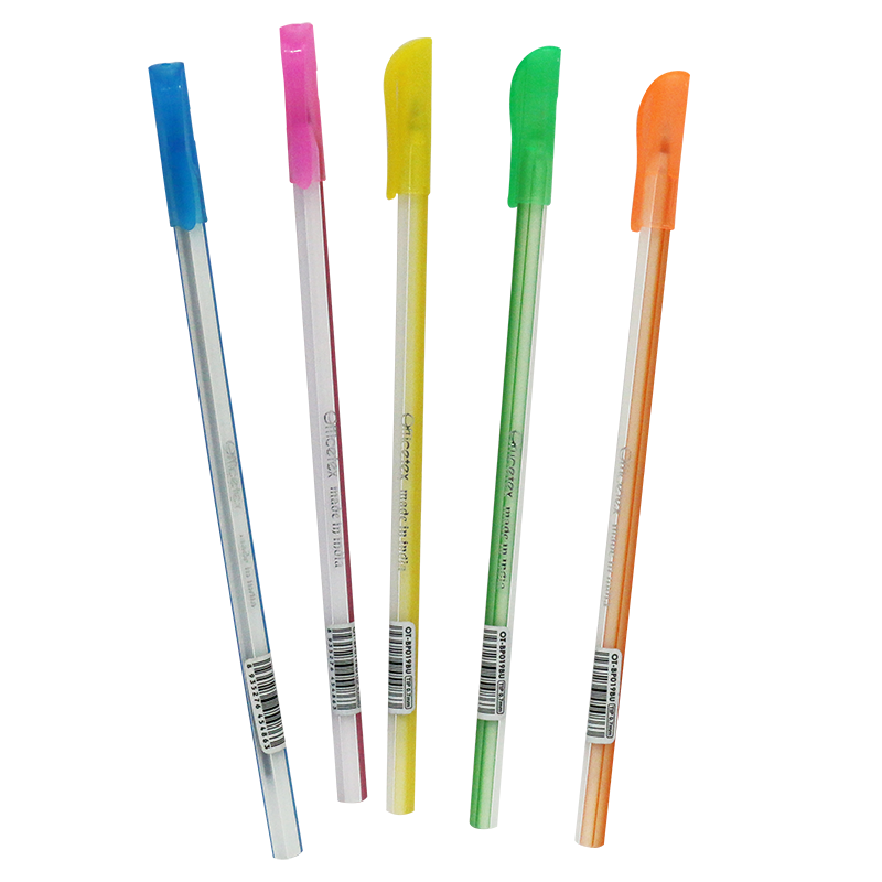 Bút Bi Nến Officetex 0.7mm B19 Mực Xanh