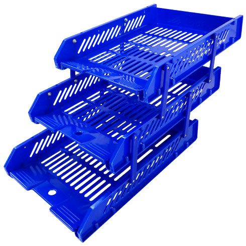 Giá Tài Liệu 3 Tầng Trượt Nhựa Xukiva 206-3