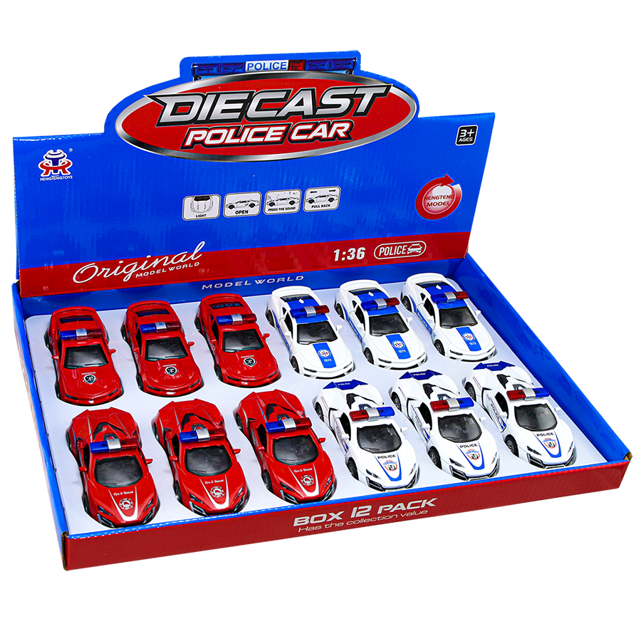 Đồ Chơi Xe Mô Hình Cảnh Sát LC38