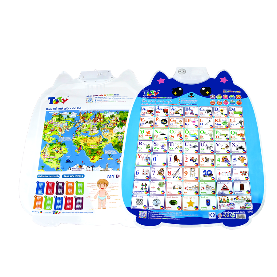 Đồ Chơi Bảng Bách Khoa Điện Tử Thông Minh Đa Năng Song Ngữ LT18