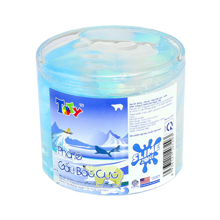Đồ Chơi Slime Pha Lê - Gấu Bắc Cực LU34