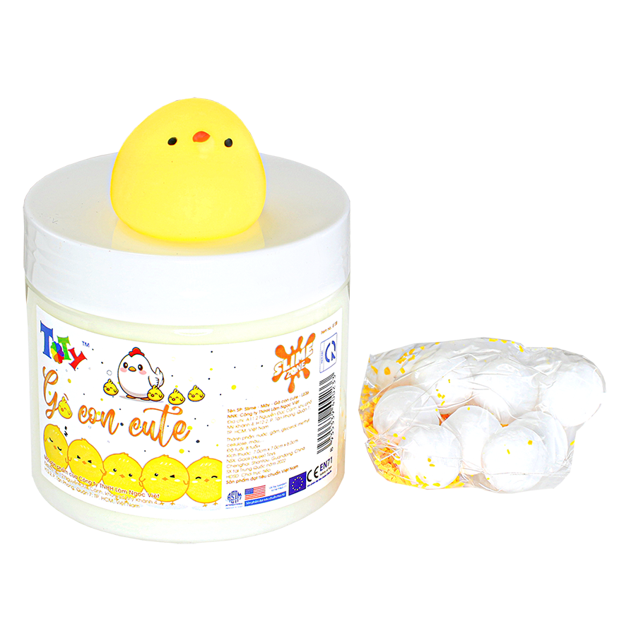 Đồ Chơi Slime Mây - Gà Con Cute LU36