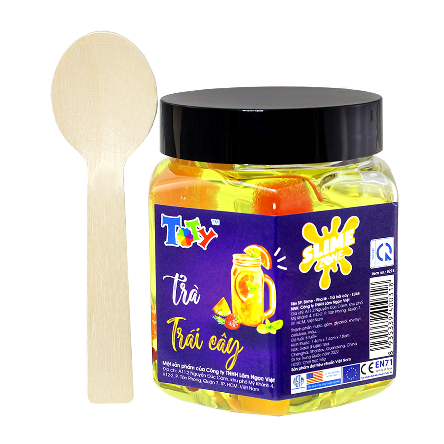 Đồ Chơi Slime Pha Lê - Trà Trái Cây LU44