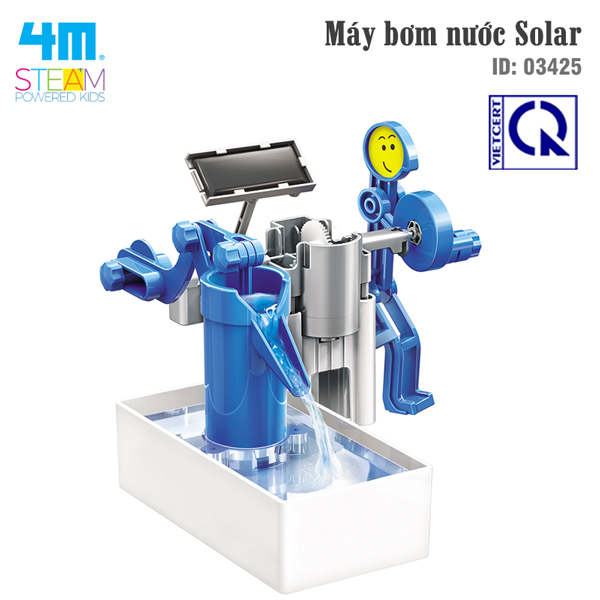 Đồ Chơi Máy Bơm Nước Solar - 4M 4M-03425