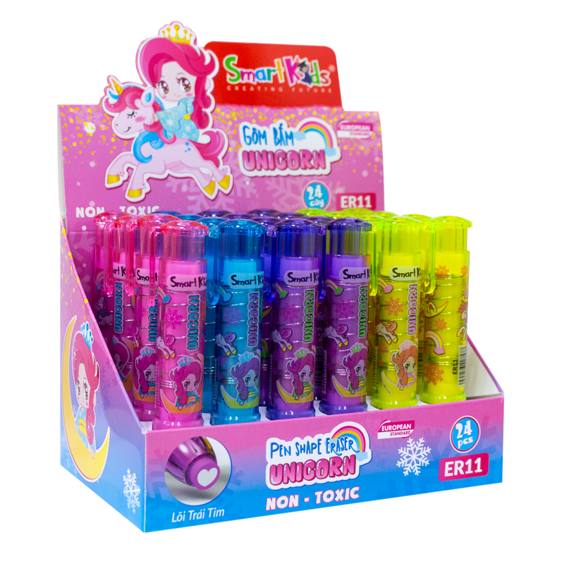 Bút Tẩy Chì Smartkids Unicorn ER11