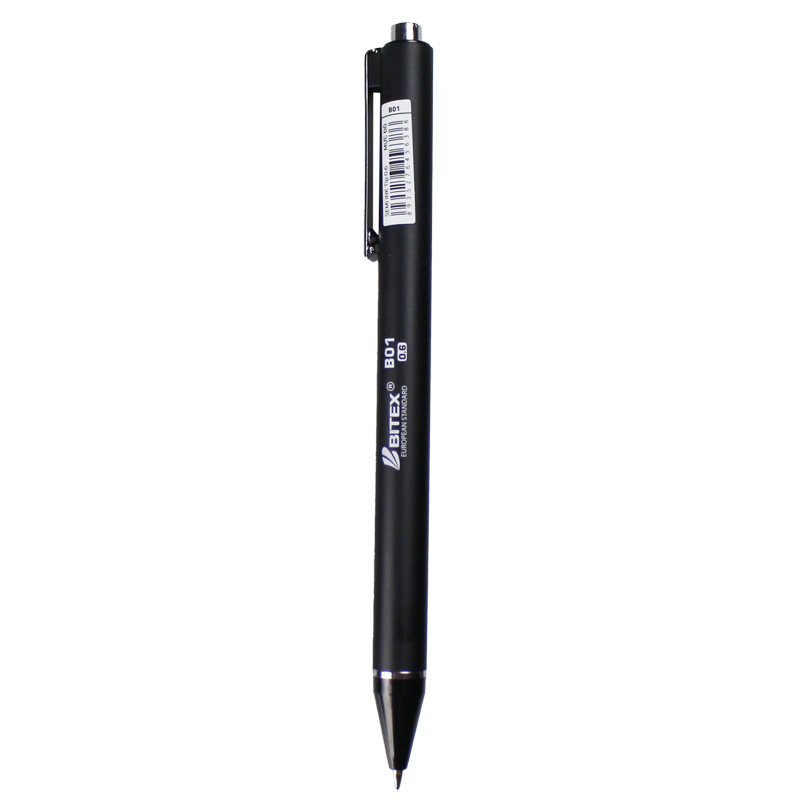 Bút Bi Bitex Semi Ink Mực Đen 0.6mm B-B01