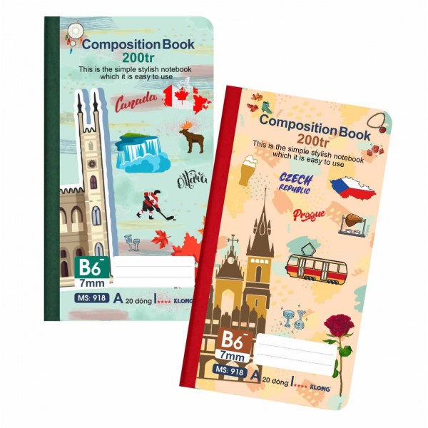 Sổ B6 K.Long 200 Trang TP918