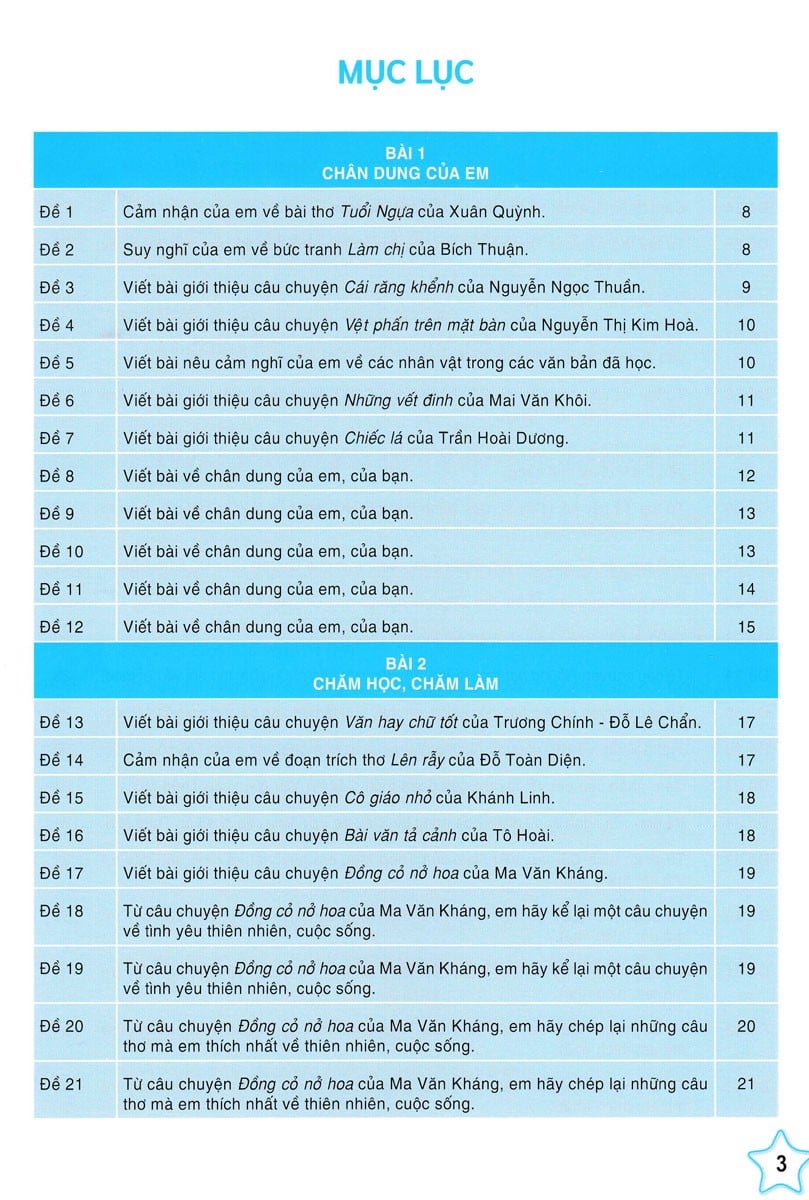 Những Bài Làm Văn Mẫu Lớp 4 Tập 1 (Cánh Diều)