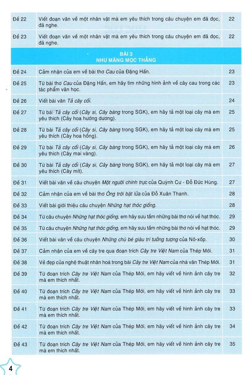 Những Bài Làm Văn Mẫu Lớp 4 Tập 1 (Cánh Diều)