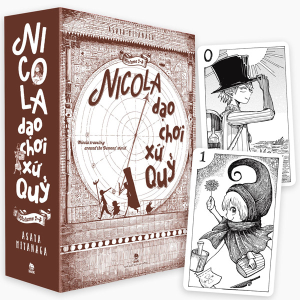 Boxset Nicola Dạo chơi Xứ Quỷ - Bộ 4 Tập