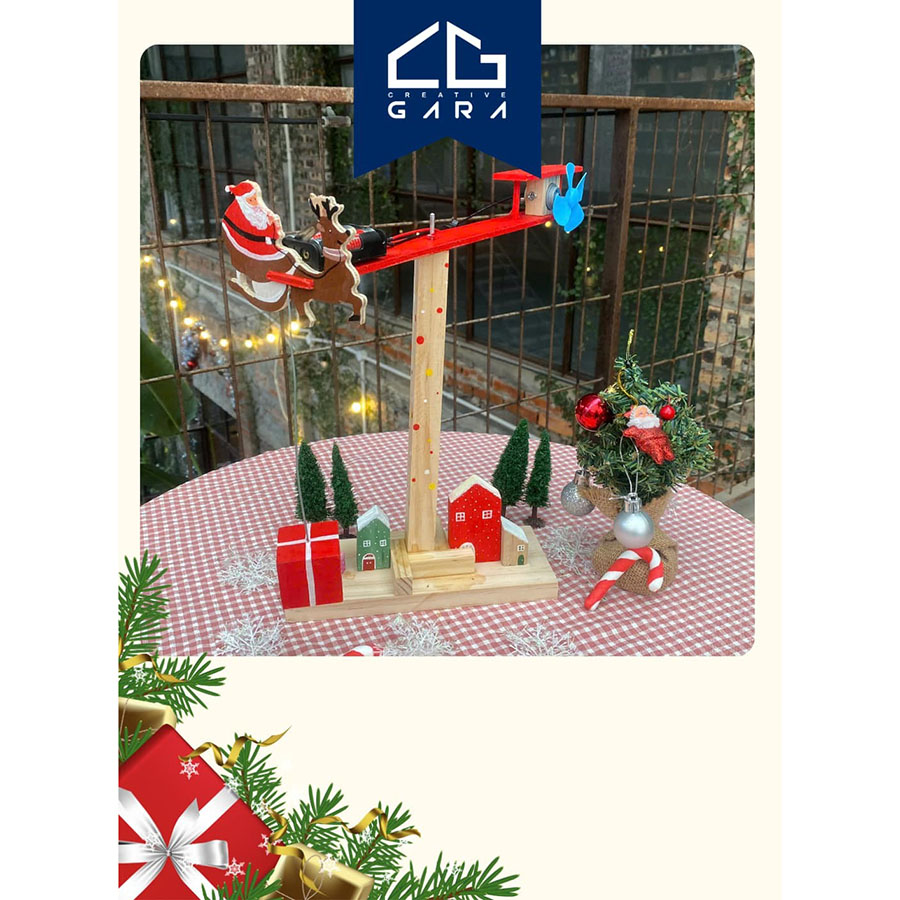 Đồ Chơi Lắp Ghép Thủ Công Ông Già Noel Spinner SPTM09