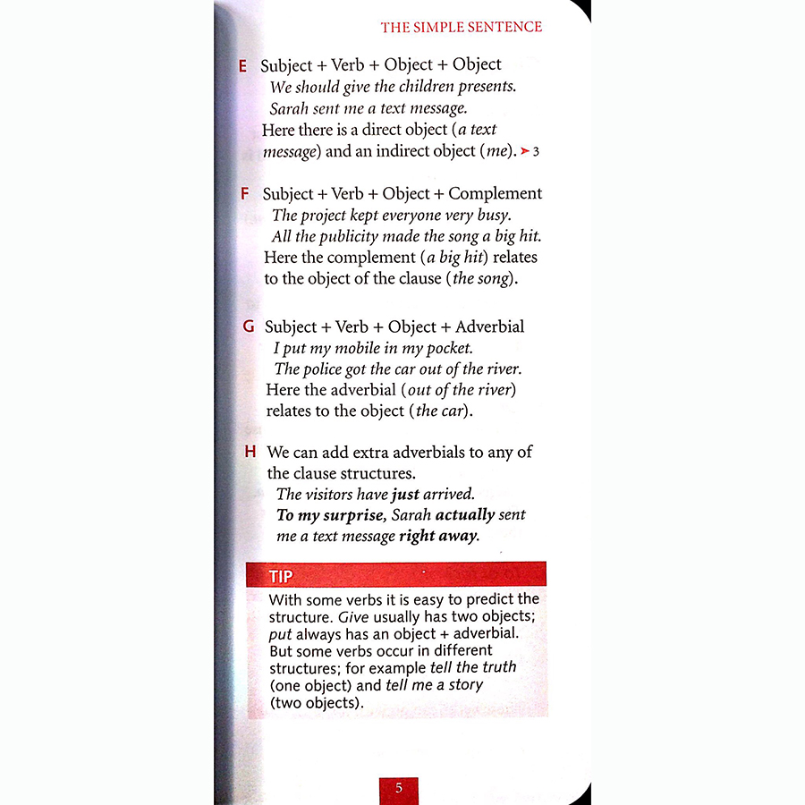 Từ Điển Oxford Learner'S Pocket Grammar