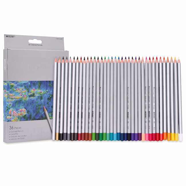Bộ Bút Chì Màu Marco Raffine Cao Cấp Hộp Giấy 36 Màu 7100-36CB