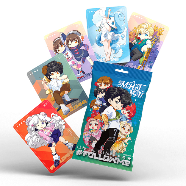 Card Collection Lớp Học Mật Ngữ Follow Me