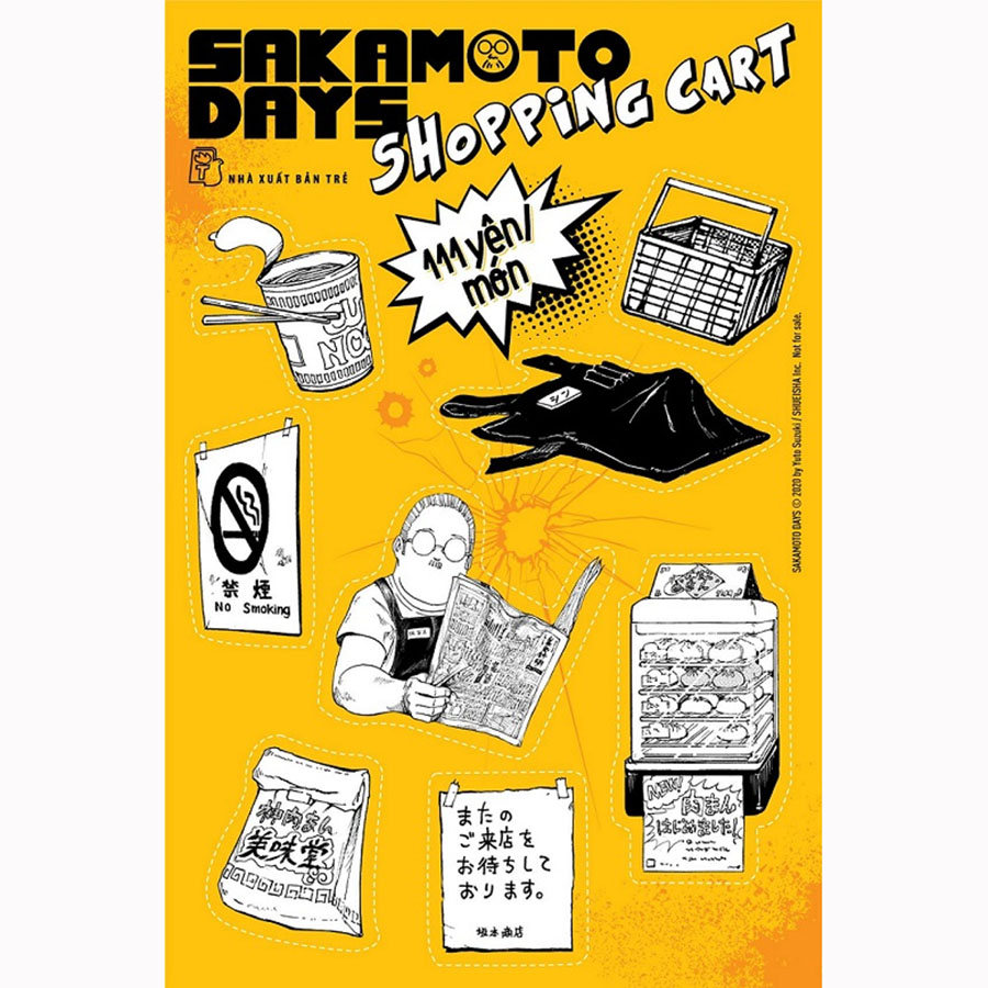 Sakamoto Days - Sát Thủ Huyền Thoại Tập 1 Bản Đặc Biệt - Tặng Kèm 1 Bìa Rời + 1 Obi + 6 Trang In Màu + 1 Pop-up Card + 1 Bookmark + 1 Set Sticker