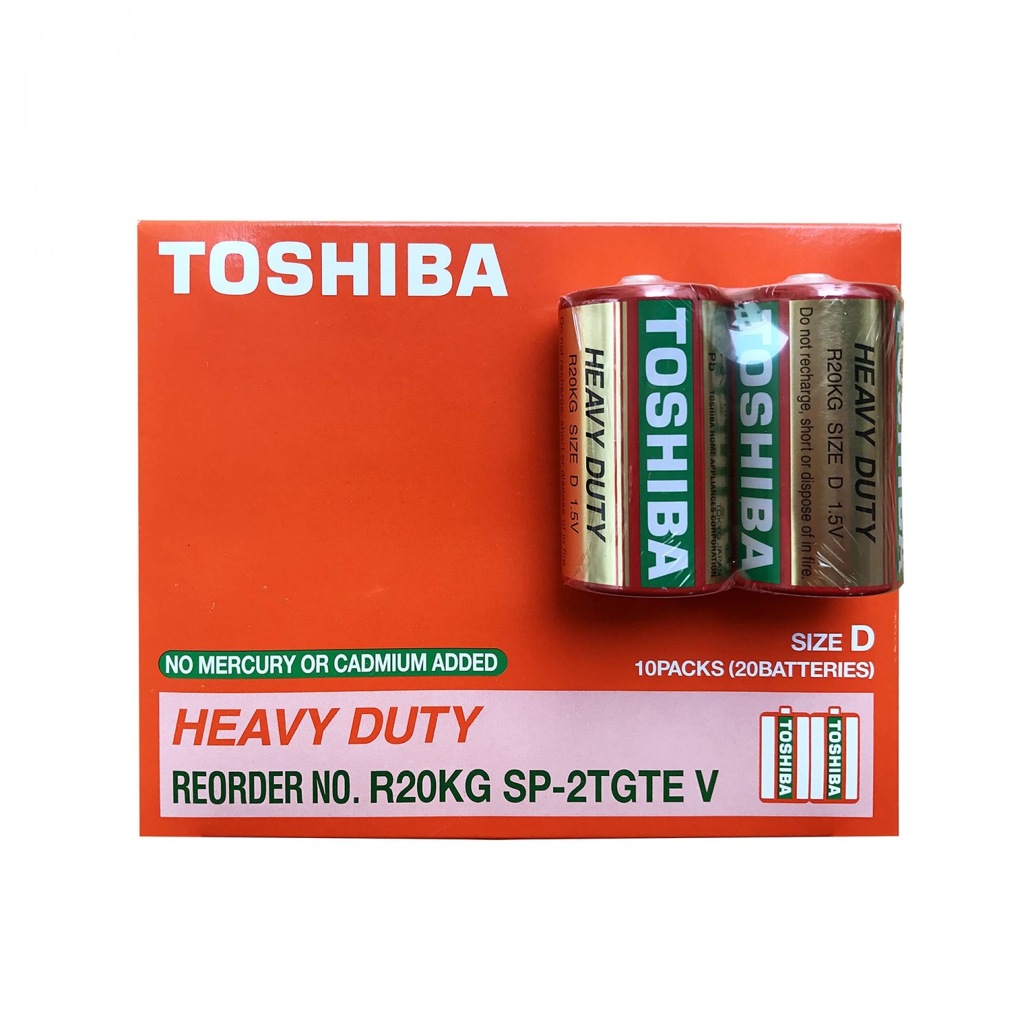 Pin Đại Cam Toshiba 1.5V R20KG SP-2