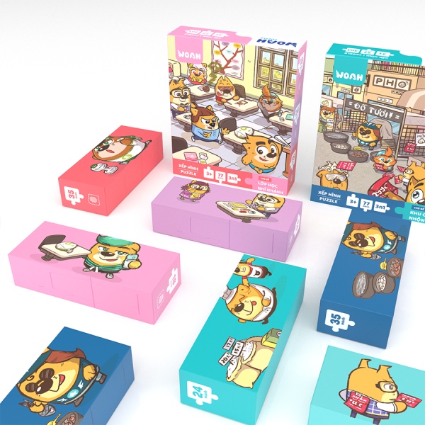Đồ Chơi Xếp Hình Puzzle Mato - Lớp Học Nhí Nhảnh