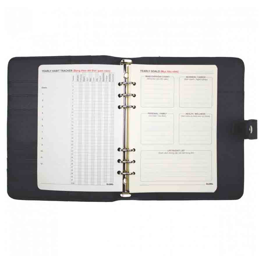 Sổ Bìa Da K.Long Kelvin Planner A5 662 200Tr