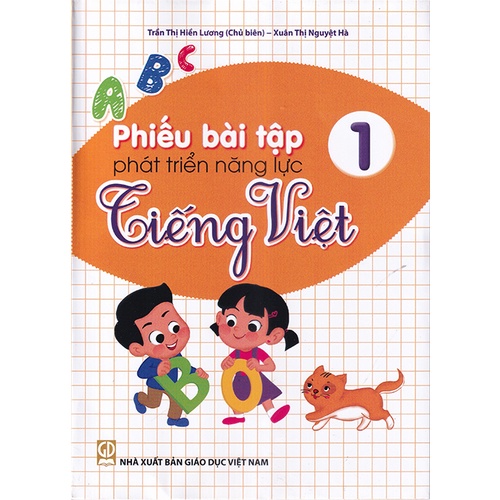 Phiếu Bài Tập Phát Triển Năng Lực Tiếng Việt Lớp 1