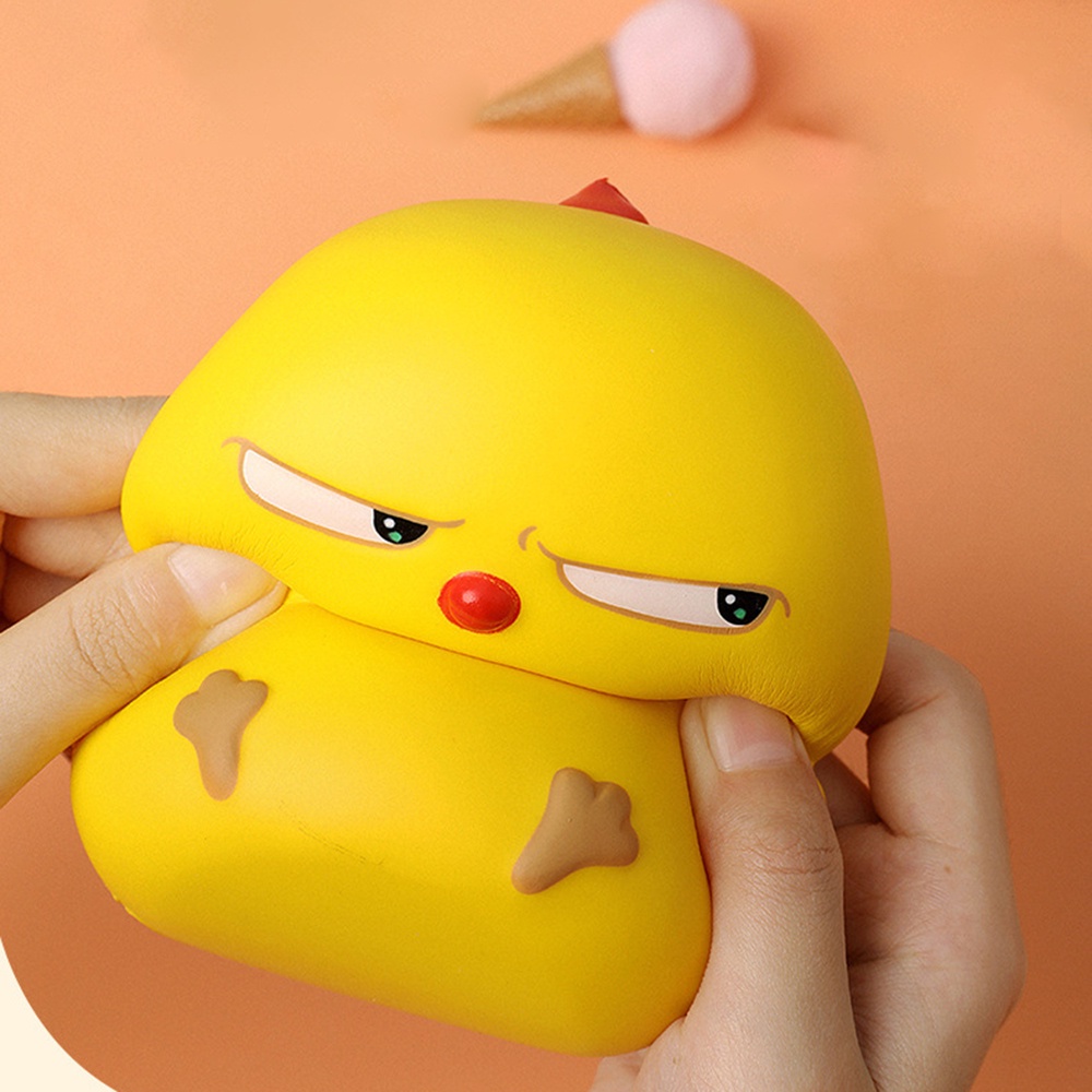 Đồ Chơi Squishy Gà Mặt Dỗi LU45