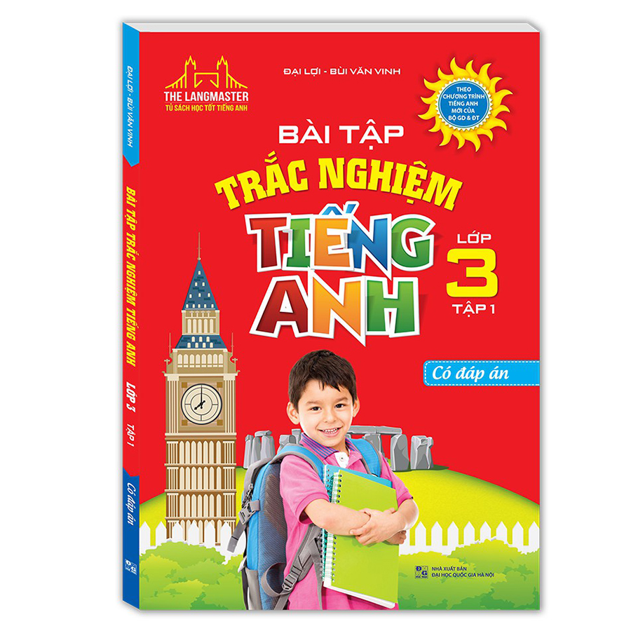 Bài Tập Trắc Nghiệm Tiếng Anh Lớp 3 Tập 1 (Có Đáp Án)