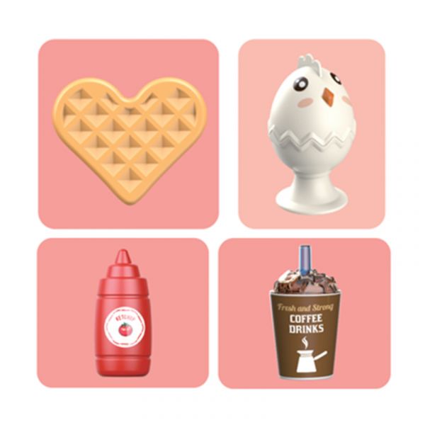 Bộ Đồ Chơi Bữa Tiệc Bánh Waffle SH8612