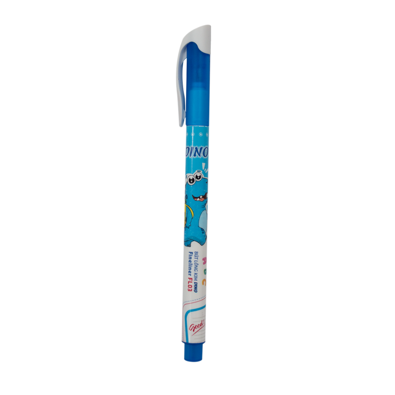 Bút Lông Kim Smart Kids Dino FL03 Mực Xanh