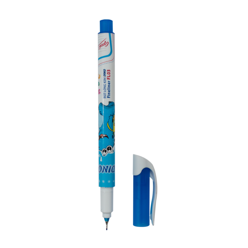 Bút Lông Kim Smart Kids Dino FL03 Mực Xanh