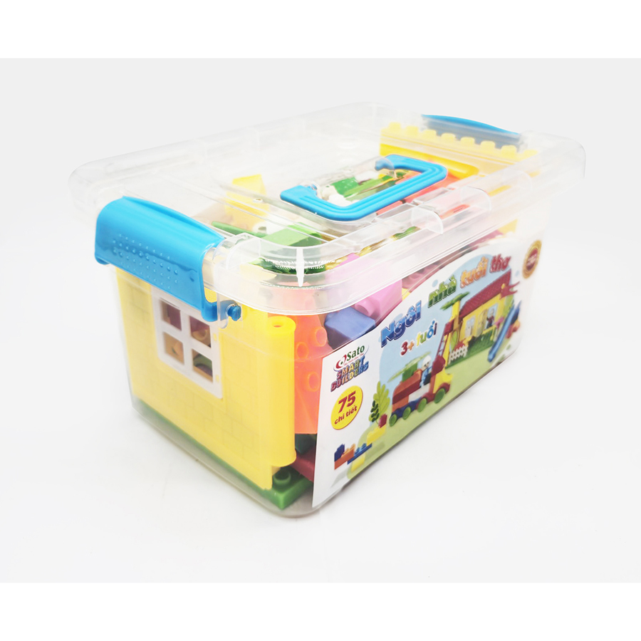Đồ Chơi Smart Builders Ngôi Nhà Tuổi Thơ M5 Sato115
